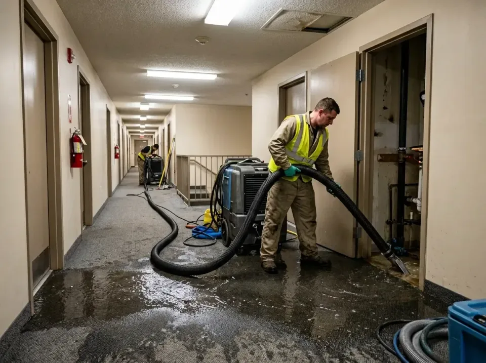 multi-unit-apartment-hallway-f-005 — frequently asked questions, Emergency Burst Pipe Water Extraction & Removal in Smith Mi…
